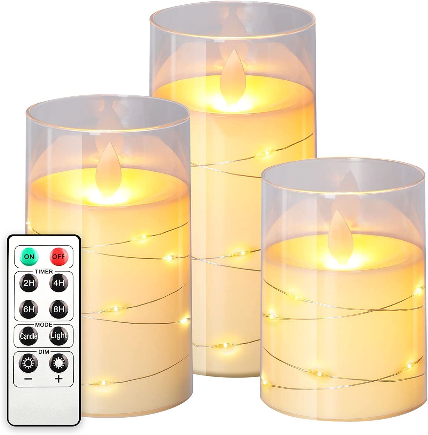 Amazon remote control led electronic candle light